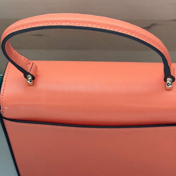 Kate Spade Orange and Cream Crossbody Bag - Picture 6 of 12